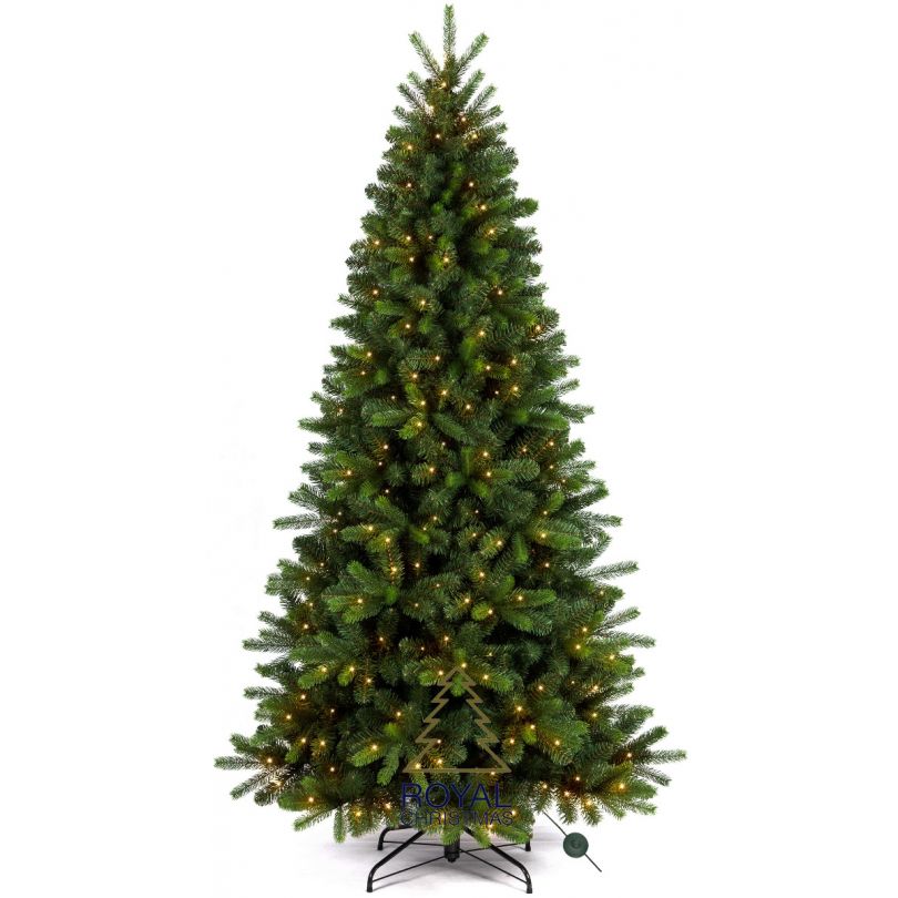 Sapin de Noël artificiel - Bergen PE / PVC Premium - Smart Warm LED